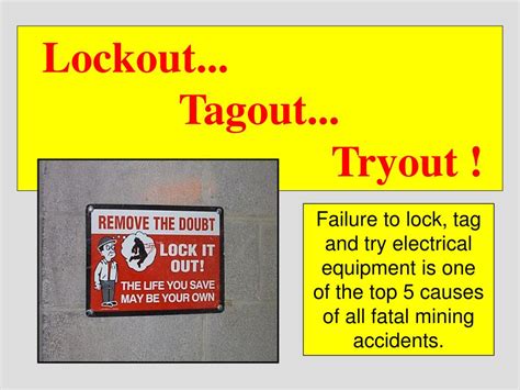 loto powerpoint presentation|LOTO: Lockout Tagout: & Tryout Procedure.